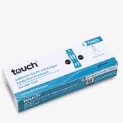 TOUCH COVID-19 and Flu A/B Rapid Antigen Combo Test - For Self Testing 2 Tests