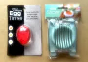 Colour Changing Egg Timer Perfect Boiled Eggs + Eggs Slicer