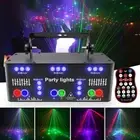 21 EYE LED Stage Laser Light DMX RGB Strobe Projector DJ Disco Party Lamp