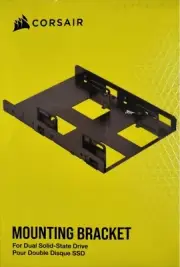 Dual Mounting Bracket SSD Corsair 3.5" CSSD-BRKT2 Black Solid State Drive