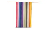 Canningvale Positana Terry Beach Durable Soft Quick-Drying Towel Ombra Rainbow
