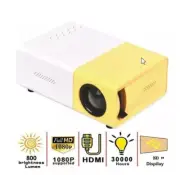 New Mini Projector Pro LED Supported 1080P Full HD Portable Beamer Audio HDMI