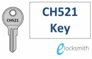 CH521 Key Fits Tool Box, Paddle, Whale Tail Lock, Caravan storage + others