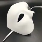 Plastic Costume Props Mask Half Face Punk Mask New Cosplay Mask Halloween