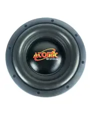 ATOMIC LOUD SPEAKERS QUANTUM QT 8" D2 OHM SUBWOOFER New $280
