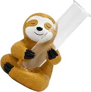 Toddmomy Hydroponics Planter with Animal Statue Unique Decorative Glass Vase for Home Office Tube Design for Soil Planting Sturdy Base for Stability Modern Table Centerpiece