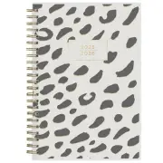 2025-2026 Blue Sky Leopard 5" x 8" Academic Year Weekly & Monthly Planner