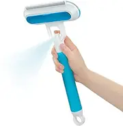 Ancsttu Pet Hair Remover for Furniture | Pet Hair Brush for Furniture | Multifunctional Washable Portable Sofa Scraper with Cleaning Brush for Bed Laundry Upholstery Carpet