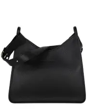 Longchamp Le Foulonne Medium Leather Hobo Bag