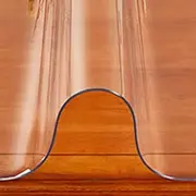 Custom Multi-Size 2mm Thick Clear PVC Table Cover Cloth Protector - Rectangular Plastic Tablecloth Desk Pad for Coffee Table, Children Writing Desk, Non Slip Floor Mat (80×100/90×150/100×120cm)