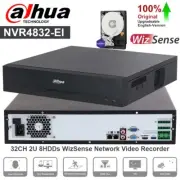 Dahua NVR4832-EI 32CH AI NVR Smart Network Video Recorder Home Surveillance NVR