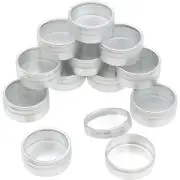 12 Seed Bead Storage Jars Beading Finding Organizer 2"