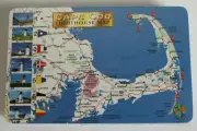 Cape Cod Lighthouse Map New Sealed Deck of Playing Cards