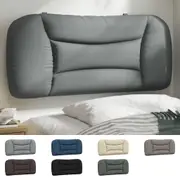 Headboard Cushion Hanging Upholstered Bed Header Pillow Bedroom Fabric vidaXL