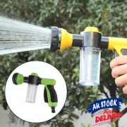 Washing Nozzle Plant Pet Hose 8mode Garden Car Water Foam Sprayer Soap Dispenser
