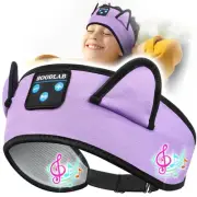Kids Headphones Headband Wireless, Kids Bluetooth Headband, Baby Headphones w...