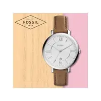 在飛比找PChome商店街優惠-FOSSIL 手錶 專賣店 ES3708 女錶 石英錶 真皮