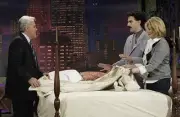 Host Jay Leno actor Sacha Baron Cohen as Borat and television pers- Old Photo 2