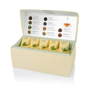 Tea Forte 20入金字塔型絲質茶包 - 饗茶集錦 Ribbon Box - Tea Tasting Assortment