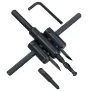 Adjustable Hole Saw / Drill Bit Round Circle Cutter 30mm to 120mm TE373