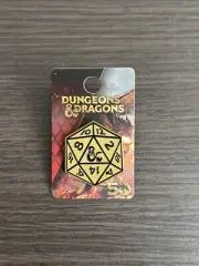 Dungeons & Dragons 50th Anniversary Dice Enamel Pin