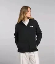 Women's The North Face Shelbe Raschel Hooded Fleece Jacket Black Small FA24 NWT