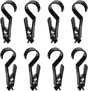 Jieddey Tent Canopy Clip,8 PCS Camping Hooks Multifunctional Light Hooks Camping Equipment Accessories Tent Hooks Hanging Tent Clip for Camping Outdoor