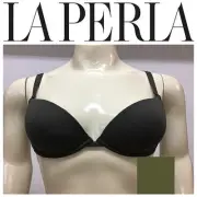 LA PERLA Shape All OLIVE GREEN Push Up Bra Interchangeable Straps 892 * 34C