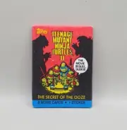 1991 Topps Teenage Mutant Ninja Turtles II: Secret Of The Ooze Sealed Pack