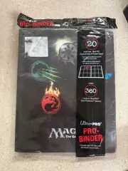 Ultra Pro Magic The Gathering MTG 9 Pocket 20 Pages Pro Binder 5 Mana Symbol New