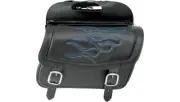 Saddlemen Highwayman Tatto Blue Stitch Large Universal Throwover Saddlebags
