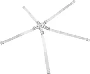 HAMPPLIES Adjustable Point Safety Straps for High Chairs and Strollers Comfortable Durable Easy to Install Compatible with Stroller Parts White