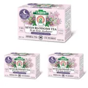 3 Box Siete Azahares (7 Blossoms) Herbal Tea Para Dormír Y Relajarse