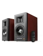 [AirPulse] A100HD Hi-Res Audio Certified Active Speaker System in Cherry Wood