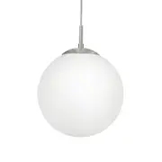 Eglo Rondo Opal Glass 250mm 60W 1 Light Pendant Light