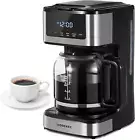 Programmable Drip Coffee Maker 12 Cup, Coffee Machine with Iced Coffee Function,