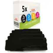 5x Cartridge for Dell S-3845-cdn