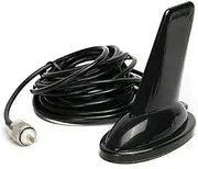 Shark Fin VHF UHF Antenna SO239 Compatible with QYT Kenwood TYT YAESU Car SUV Mobile Radio