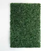 Artificial Faux Foliage Large Green Leaves 11 sq ft UV Protected Wall Mat Hedge