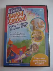 NEW HUGGIES PULL-UPS BIG KID CENTRAL POTTY TRAINING SUCCESS DVD-ENGLISH/SPANISH