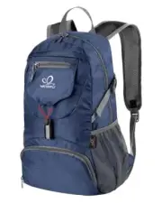 Small Lightweight Packable Backpack: 20l Ultra Light Foldable Travel Dark Blue