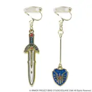 Smile Slime Cosmetic & Beauty Clip-on Earring Erdrick's Sword & Shield