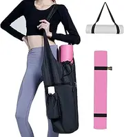 Uhawi Yoga Mat Bag, with Protective Layer& Water Bottle Pocket and Big Wet Pocket & Yoga strap & Large Capacity,Stylish & Functional Fitness Mat And Essential items for Women & Men