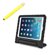 StylePro, iPad 10.2/10.5 EVA Kids Case with Kids Stylus, black.