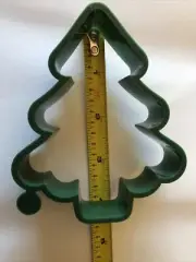 Hallmark 4” Christmas Tree Cookie Cutter Plastic Open Style Play Doh Fondant