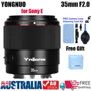YONGNUO YN35mm F2.0 DF DSM Full-Frame Auto Focus Lens for Sony E Mount Camera
