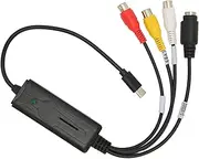 Type C Sound Video Capture Card to USB Converter Adapter for Vista XP for OS X for Windows 10 8.1 8 7