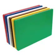 Trenton Set of 6 Polyethylene Cutting Board Colour Coded HACCP 380 x 510 x 19mm