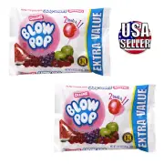 2x Charms Blow Pops, 4.55 oz. Extra Value Bags, BubbleGum Filled Lollipops