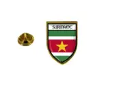 pins pin's flag national badge backpack hat shield world suriname